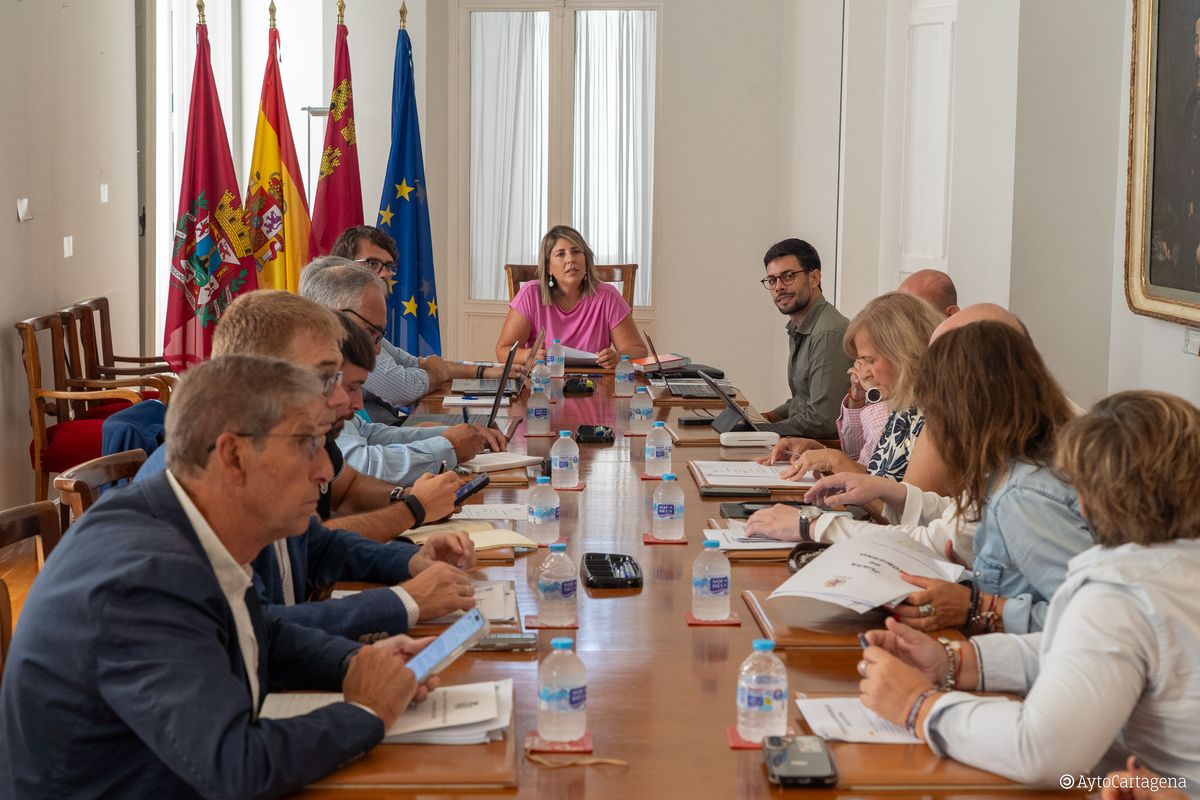 Reunión de la Junta de Gobierno local