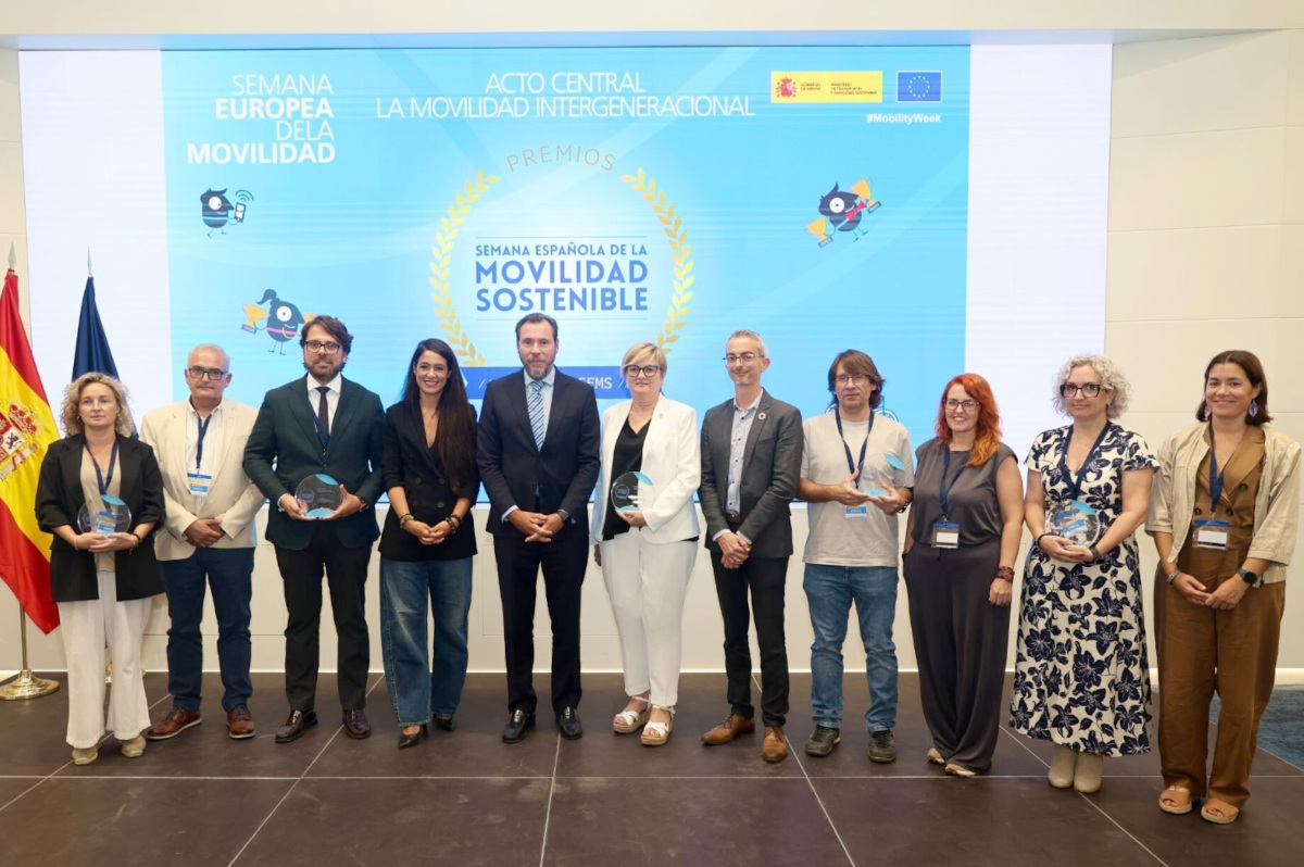 Entrega de premios nacionales de la movilidad