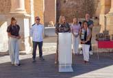 Presentaci�n de la reproducci�n en chocolate del Teatro Romano